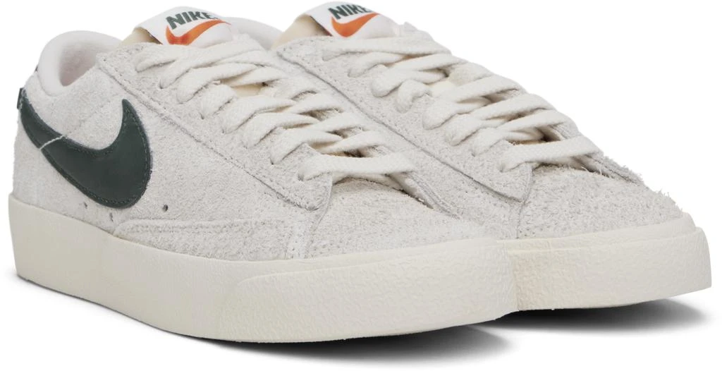NIKE Beige Blazer Low '77 Vintage Sneakers 4