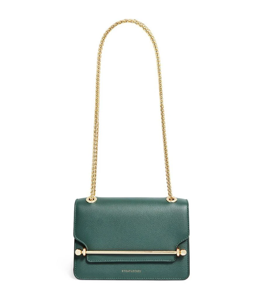 Strathberry Mini Leather East West Shoulder Bag 1