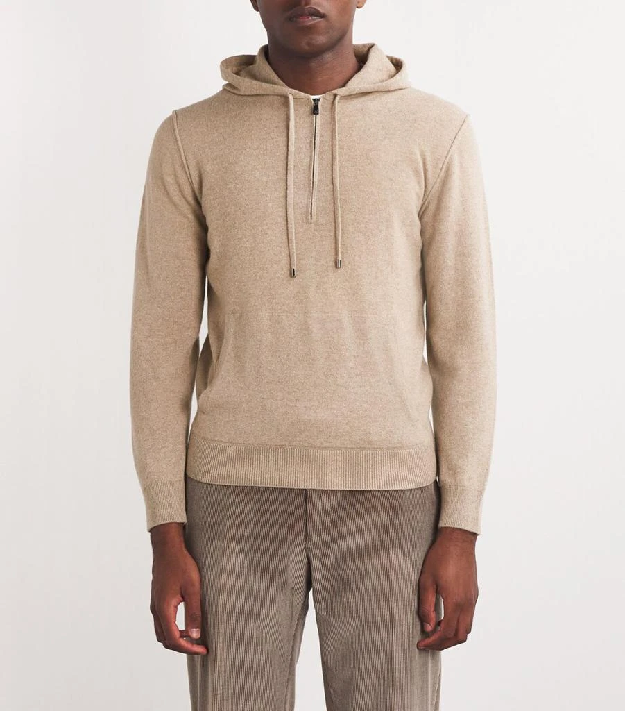 Corneliani Wool-Blend Knitted Hoodie 3