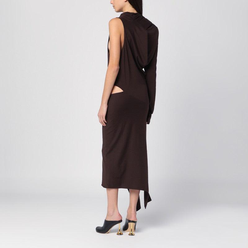 courreges Courrèges One-Shoulder Dress With Cut-Out