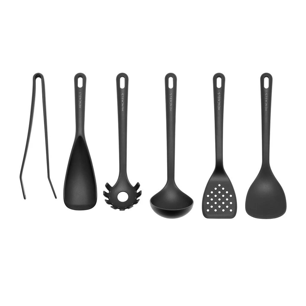 Henckels Silicone Onyx 6-pc Cook
Serve Utensil Set