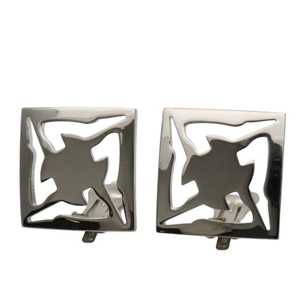 Salvatore Ferragamo Metal Clip Earrings (Pre-Owned)