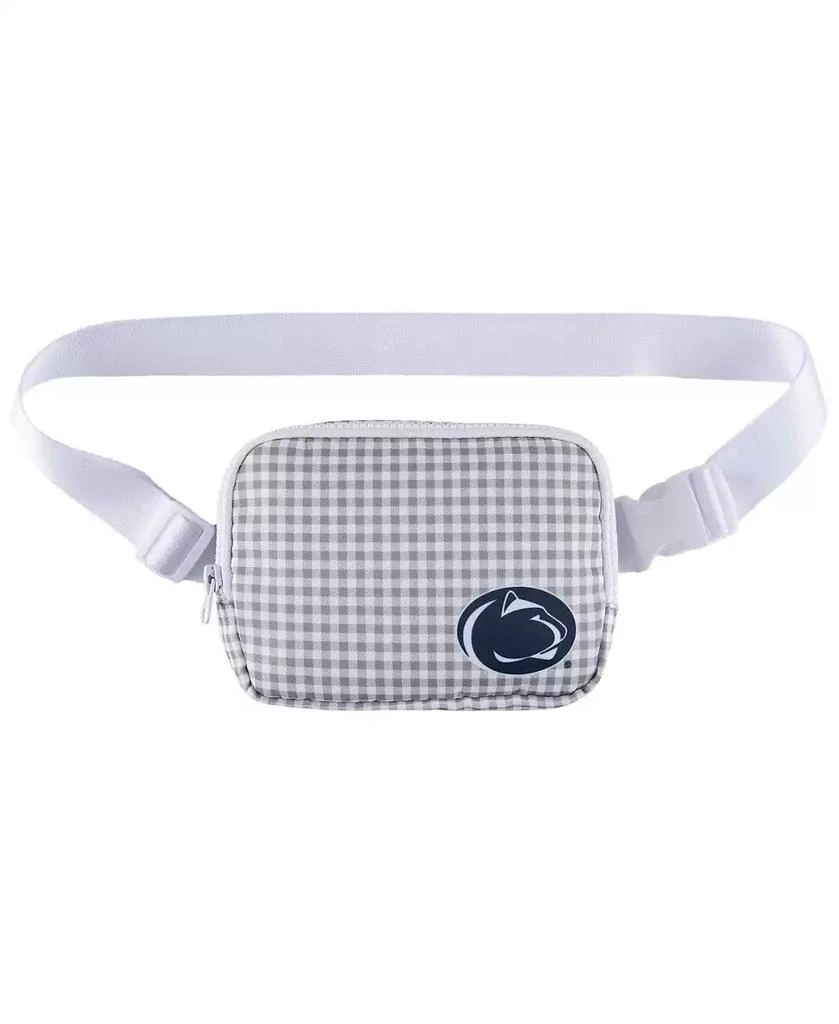 ZooZatz Penn State Nittany Lions Gingham Fanny Pack Handbag 1