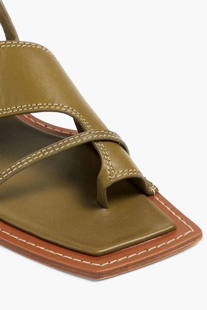 Zimmermann Studded leather slingback sandals 4