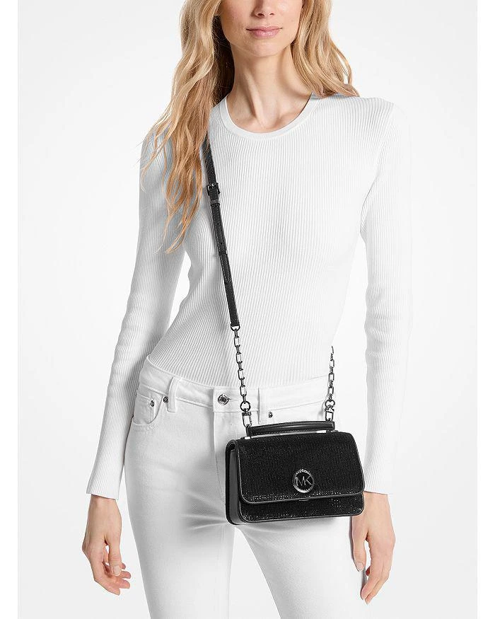 Michael Kors Delancey East West Chain Crossbody 2