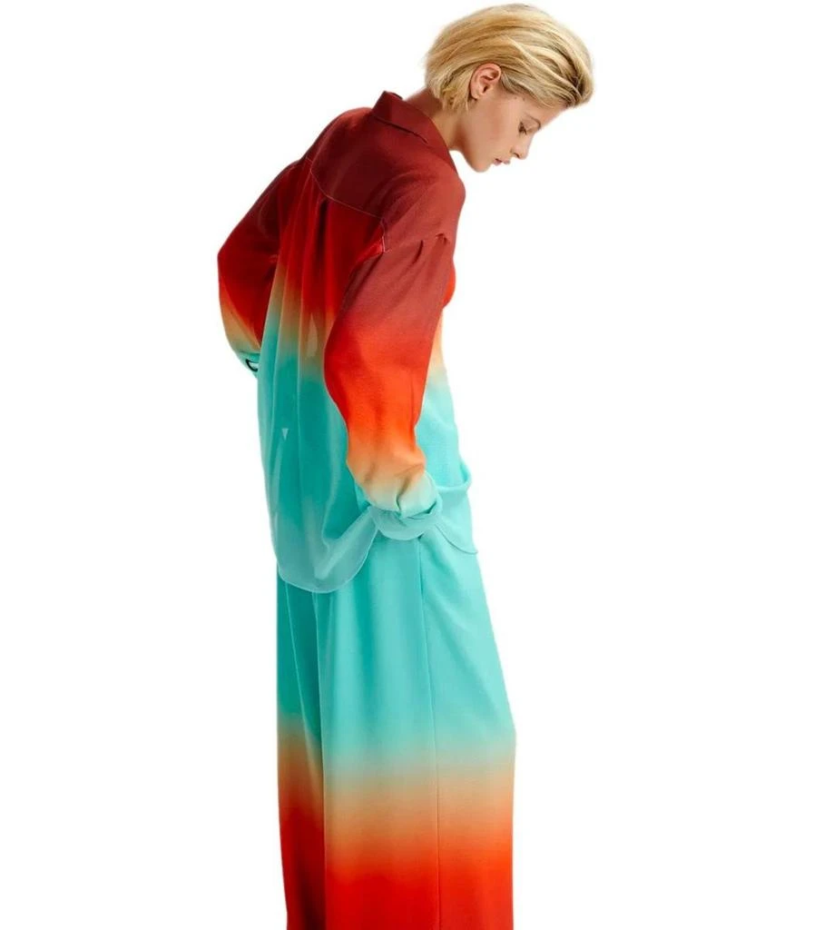Essentiel Essentiel Antwerp Heden Tie Dye Orange Shirt 4