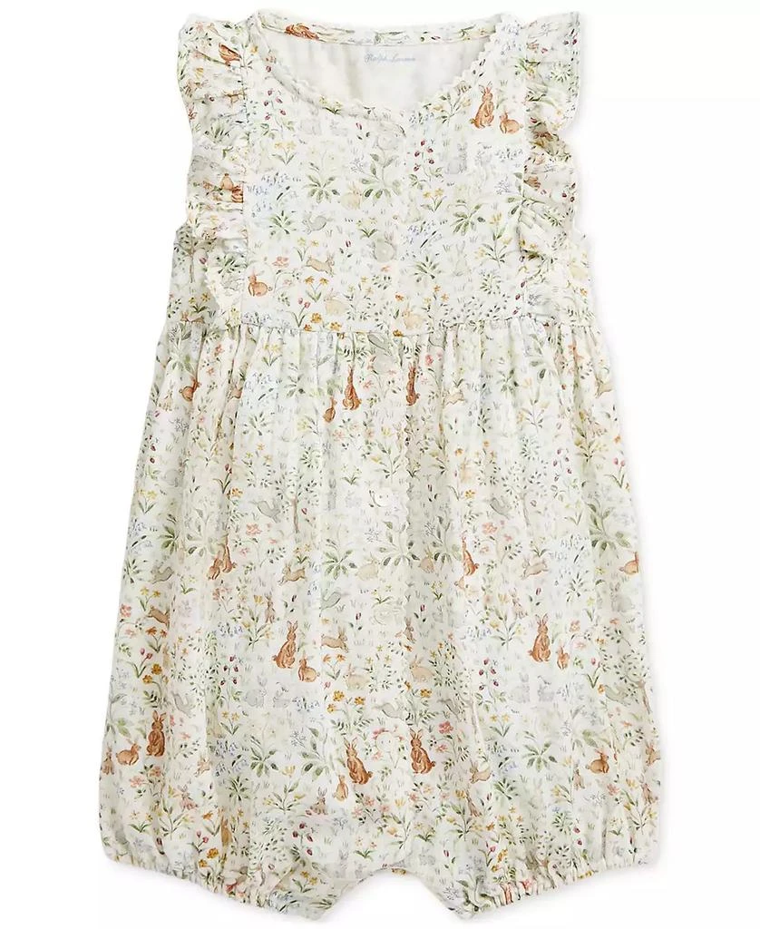 Ralph Lauren x Riley Sheehey Baby Girls Cotton Romper 1
