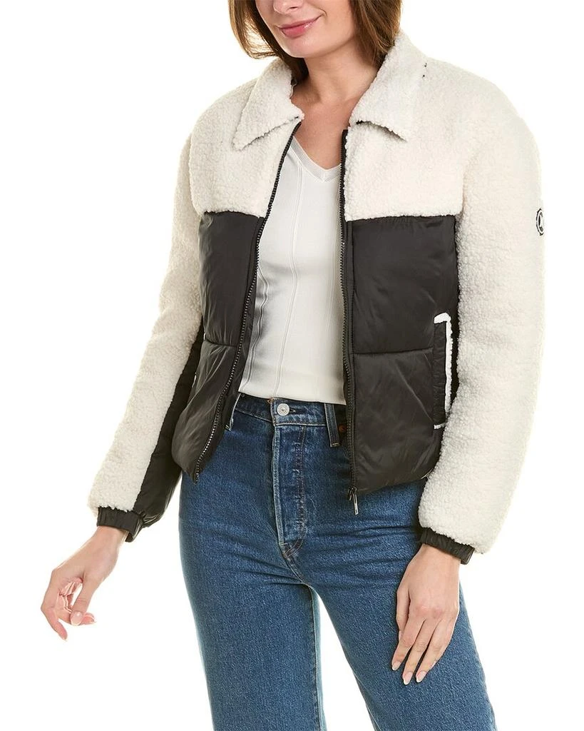 Hurley Hurley Chelsea Cropped Quilted Jacket 1