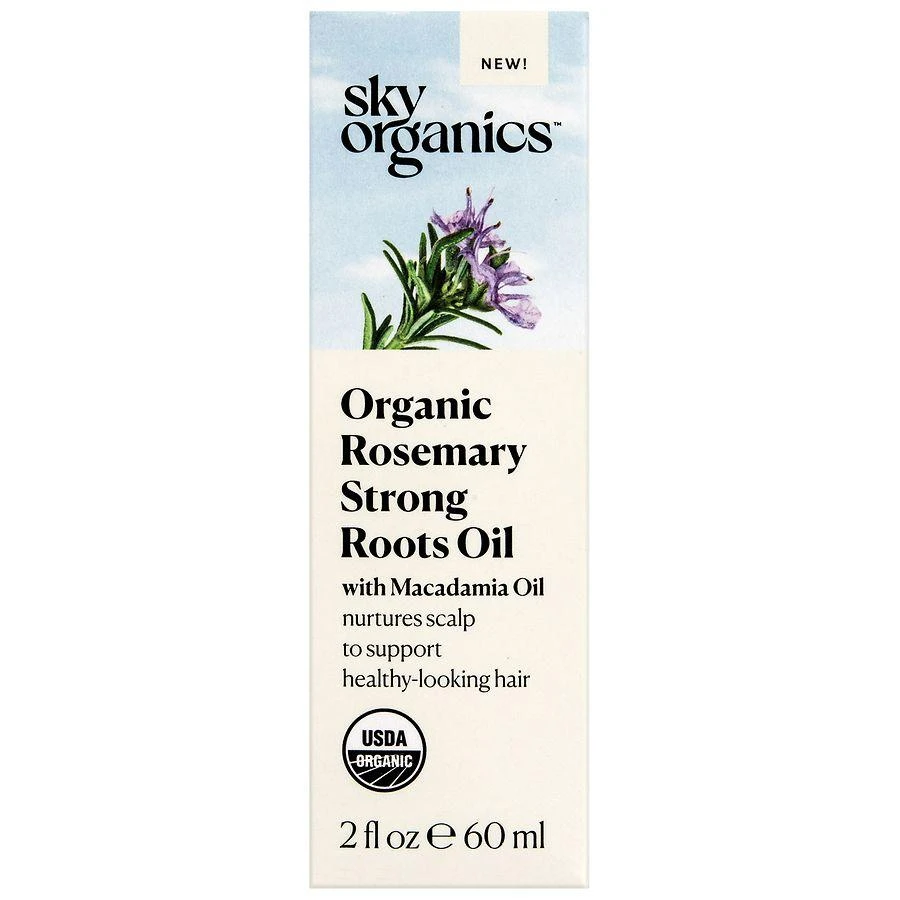 Sky Organics Rosemary Strong Roots Oil with Macadamia Oil