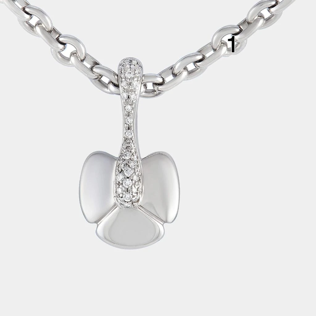 Chaumet Chaumet 18K White Gold Diamond Pendant Necklace 1