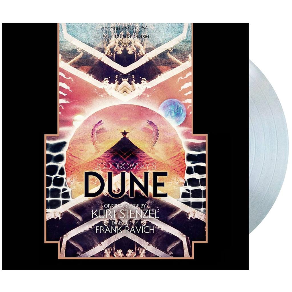 Cinewax Kurt Stenzel - Jodorowsky's Dune Zavvi Exclusive Crystal Clear Vinyl 2LP