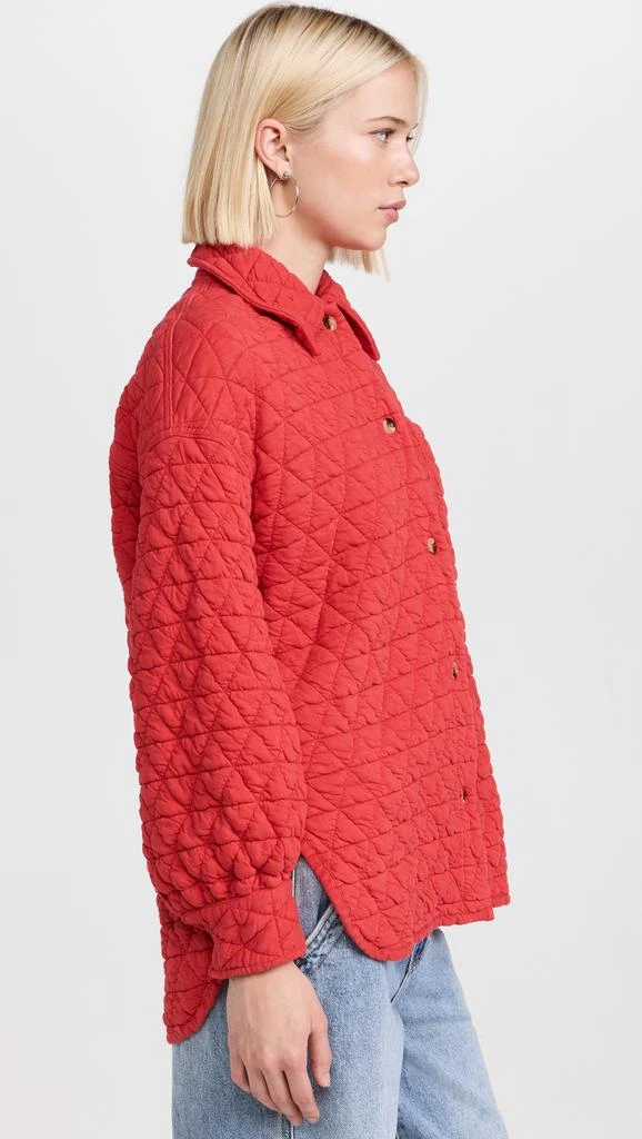Sundry Quilted Shacket 3