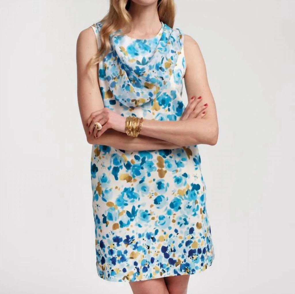 Frances Valentine Frances Valentine - Pocket full of posies Mini Cape Dress 4