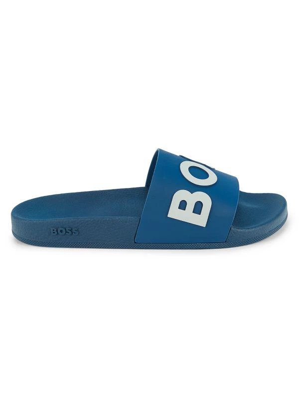 Hugo Boss Bay It Slid Logo Slides 1