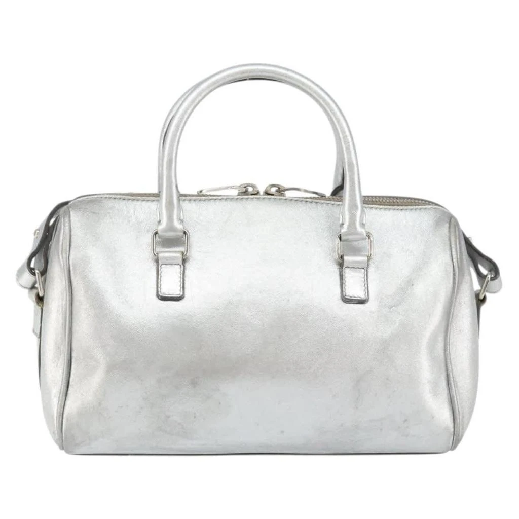 Yves Saint Laurent Classic Duffle Bag Leather Leather Handbag (Pre-Owned) 2