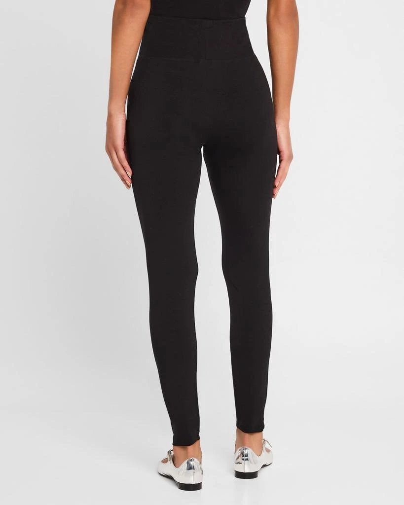 Eileen Fisher Cropped High-Rise Jersey Leggings 3