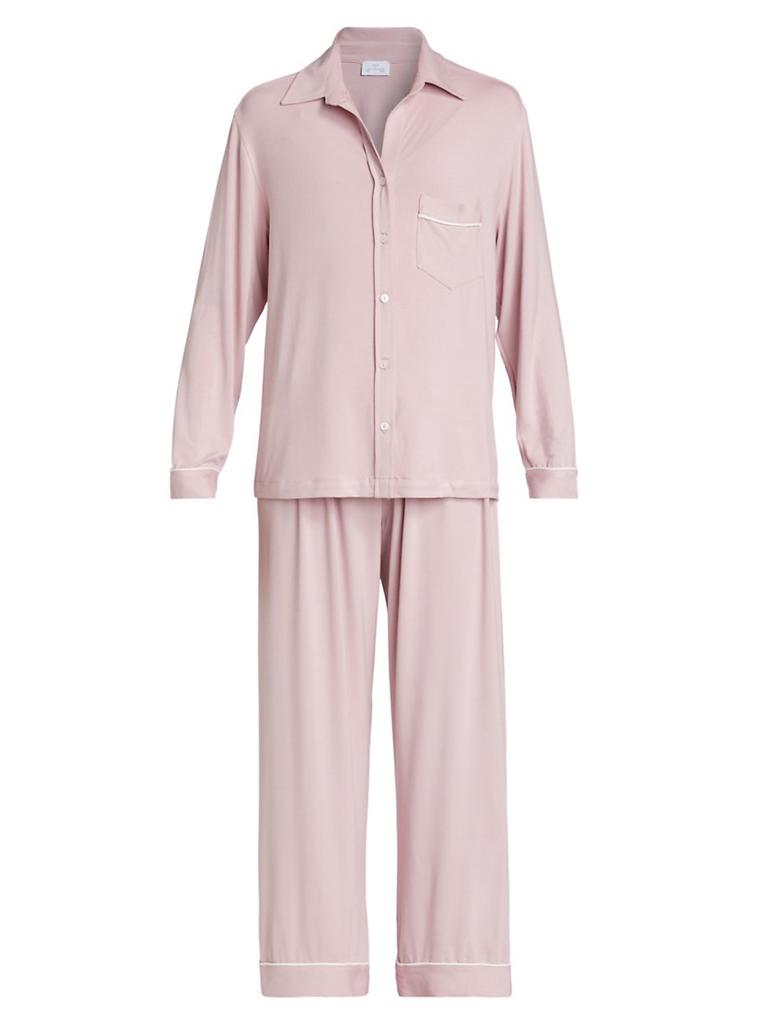 Pour Les Femmes Long-Sleeve Pajama Set