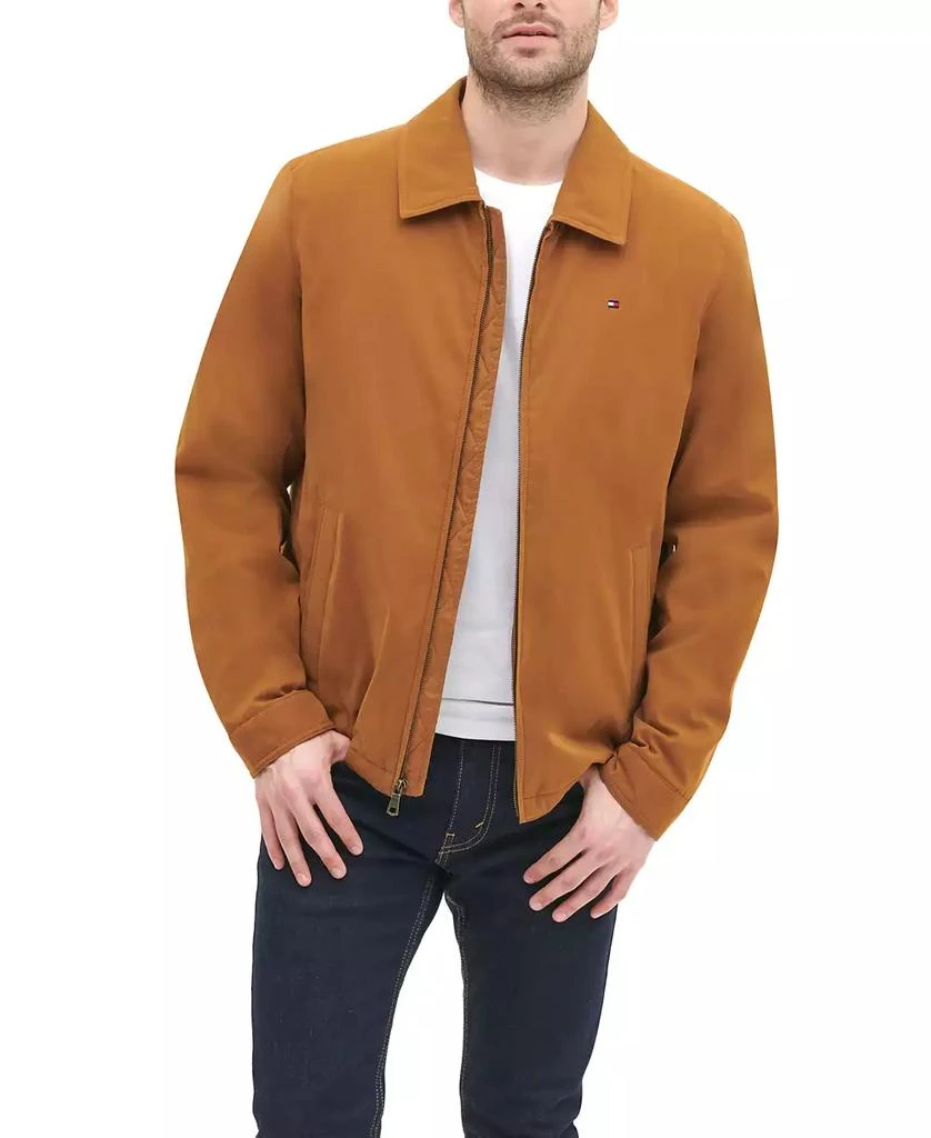 Tommy Hilfiger Men's Classic Front-Zip Filled Micro-Twill Jacket 1