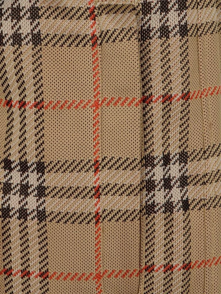 Burberry Burberry Checked Elasticated Waistband Jersey Shorts 3