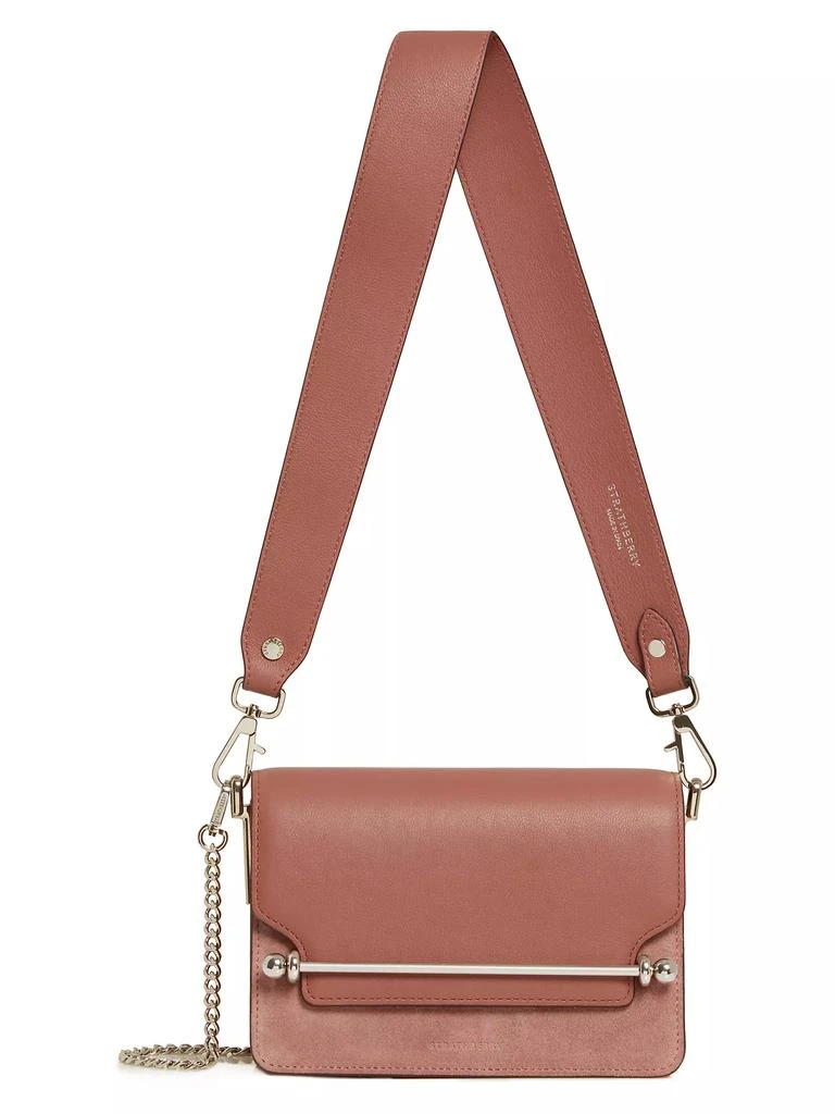 Strathberry East/West Leather Shoulder Bag 1