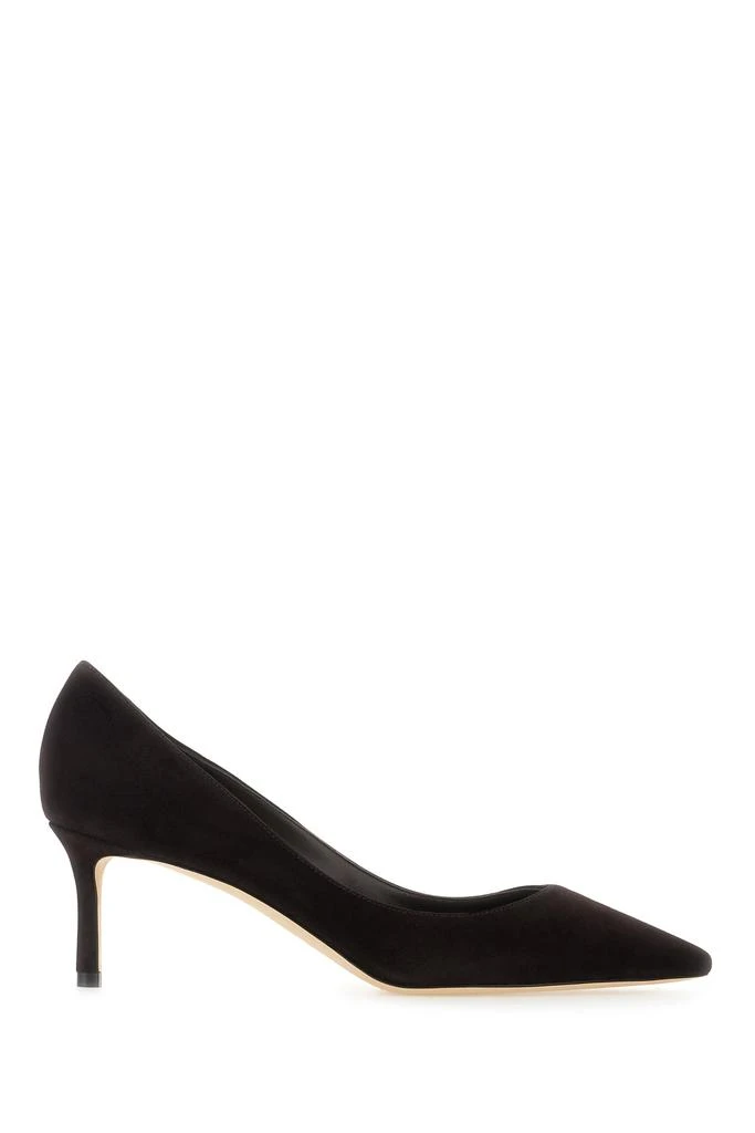 Jimmy Choo Dark Brown Suede Pumps 1