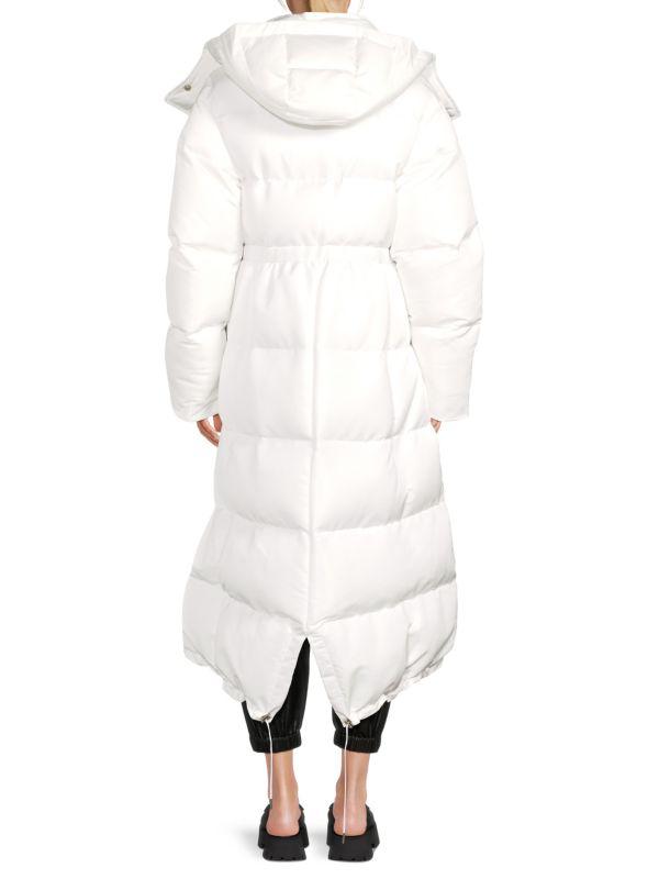 Alexander McQueen Wool Blend Puffer Coat