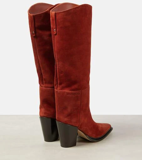 Jimmy Choo Cece 80 suede knee-high boots 2