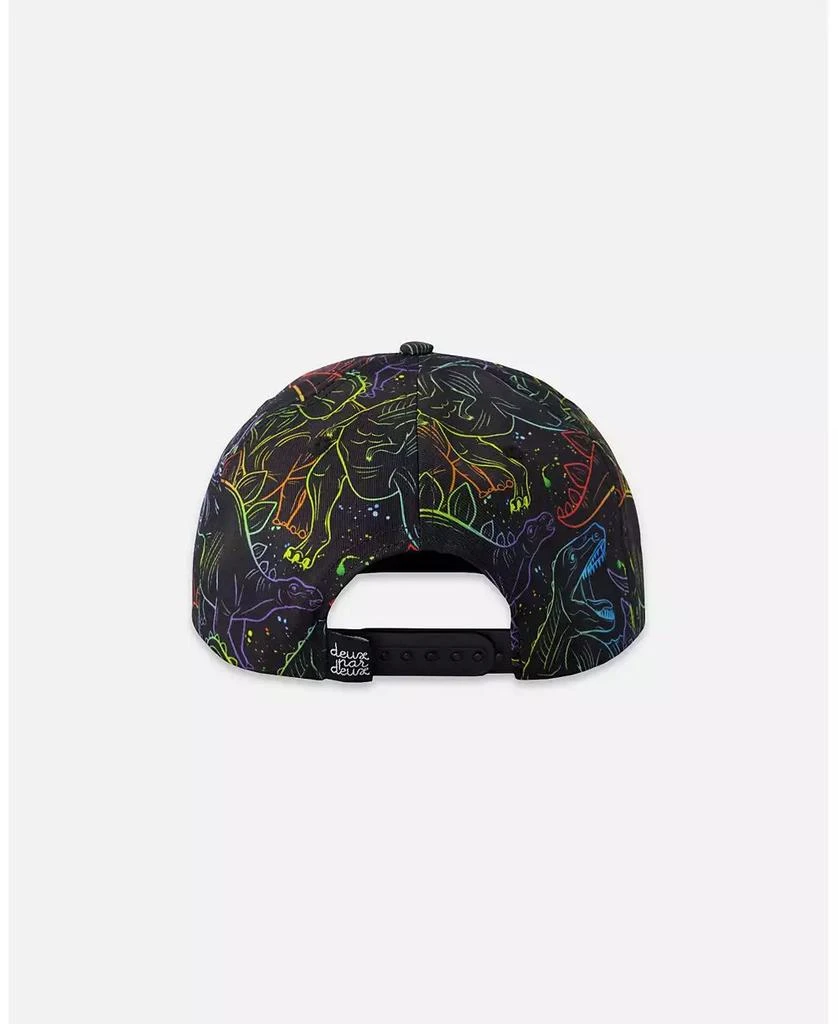 Deux par Deux Boy Cap Dinosaur Print 3