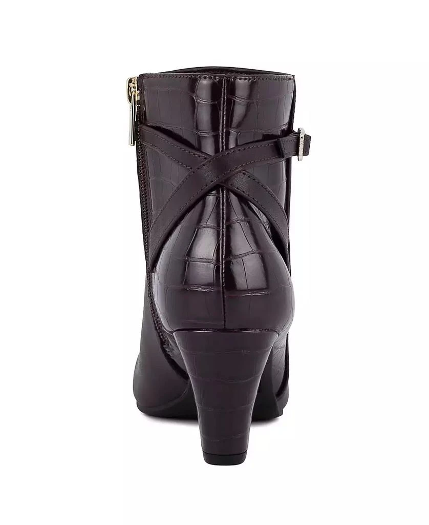 JONES NEW YORK Women's Helini Round Toe Heeled Dress Booties 7