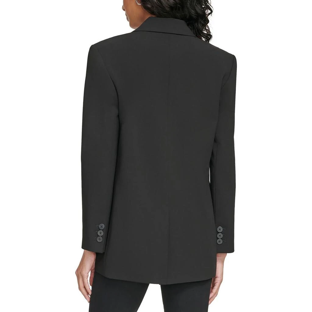 Calvin Klein Womens Office Wear Business Two-Button Blazer 2