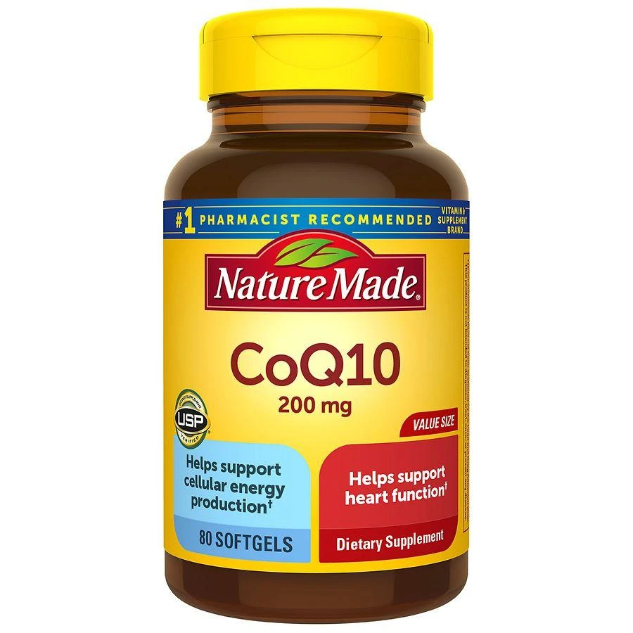 Nature Made CoQ10 200 mg Softgels 1