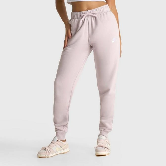 NIKE Women's Nike Sportswear Club Fleece Mid-Rise Jogger Pants 1