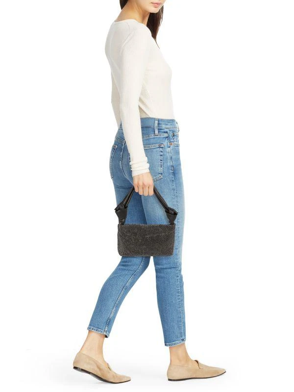 La Regale Crystal Mesh Top Handle Bag 2