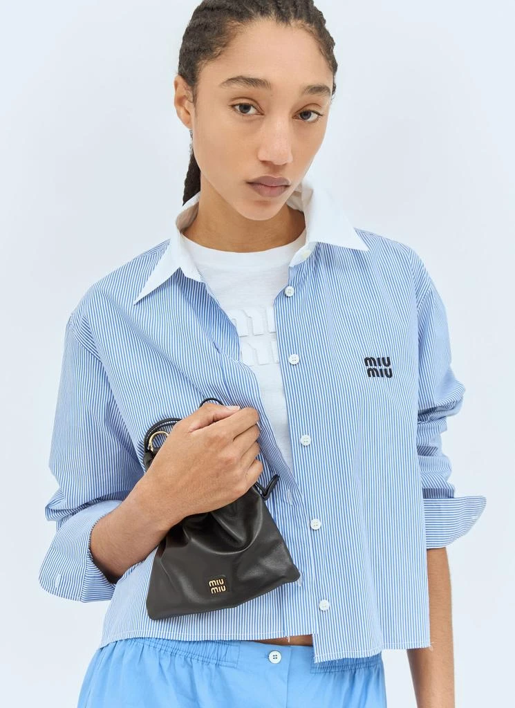 Miu Miu Nappa Leather Pouch 5