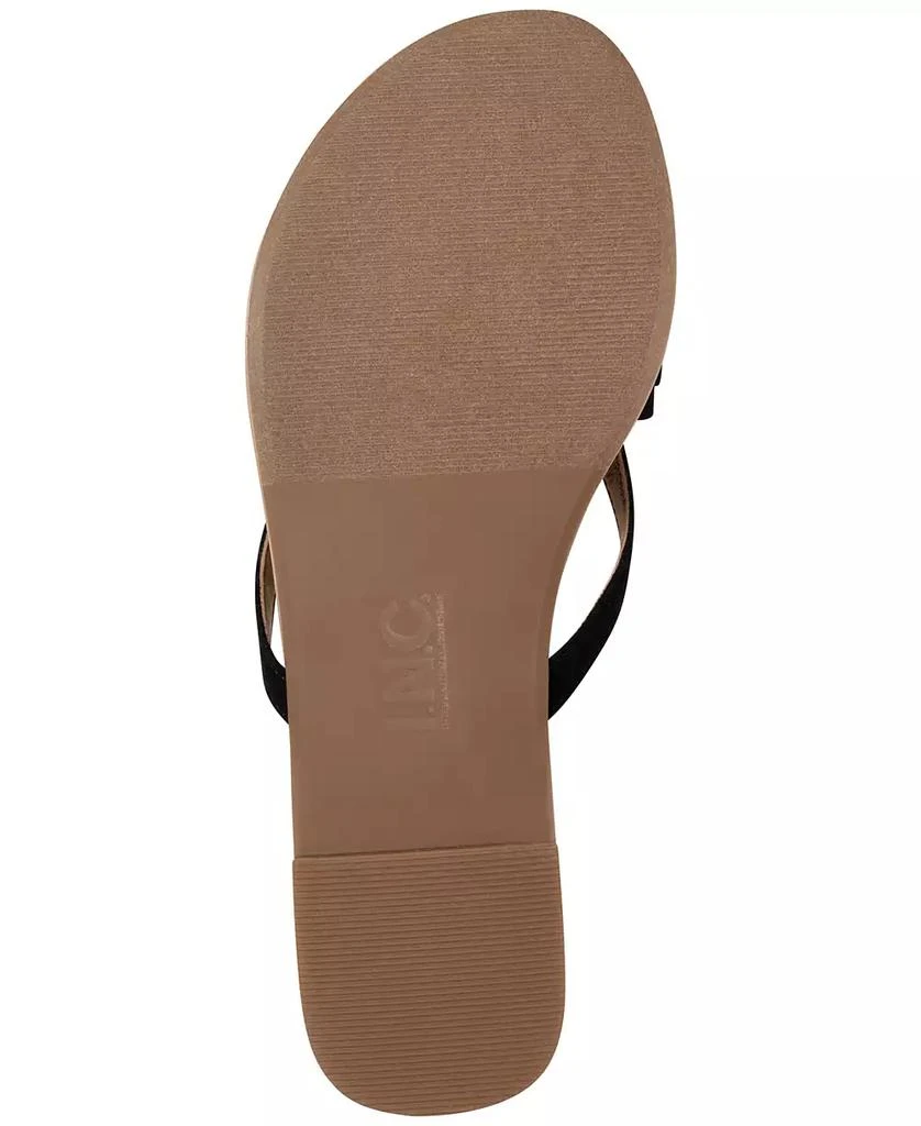 INC International Women's Mabae Bow Flat Sandals, Created for Macy's 5