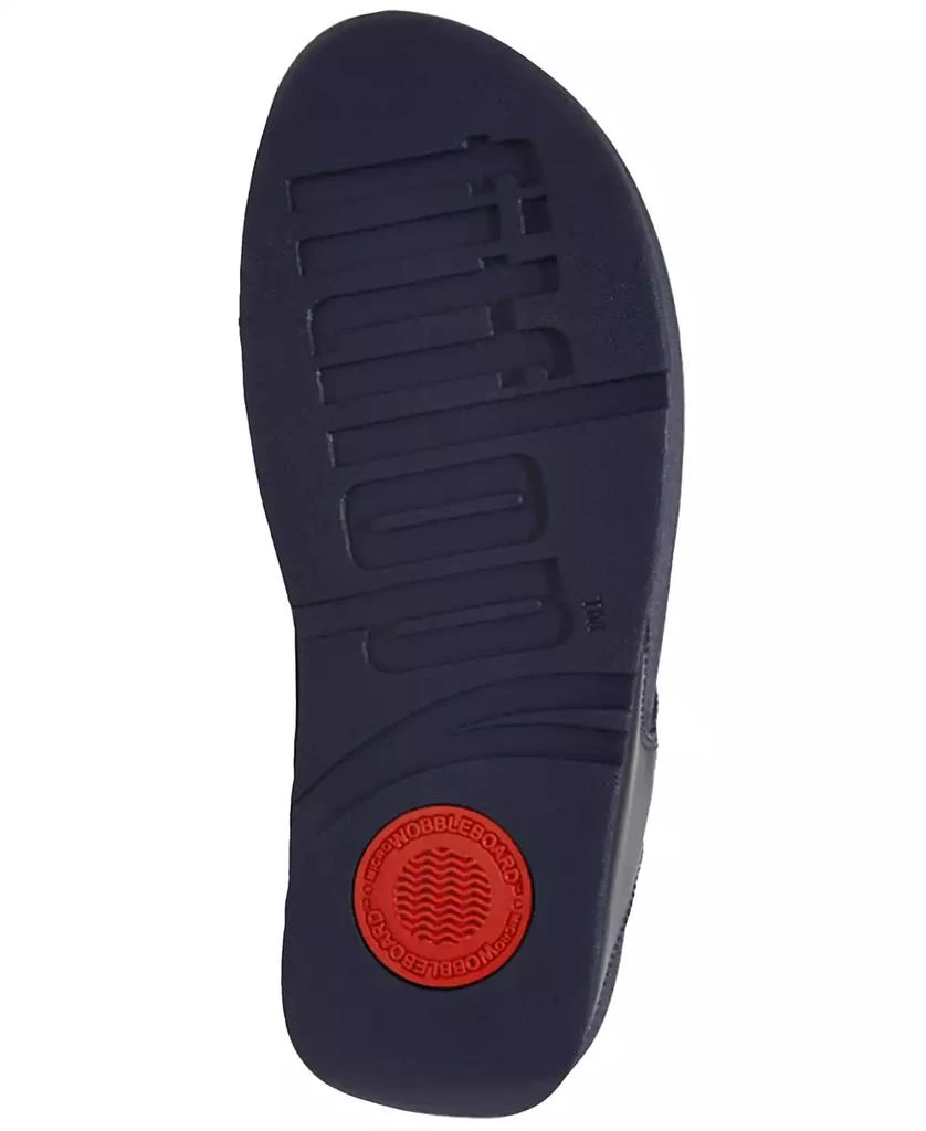 FitFlop Lulu Leather Toepost Flip-Flop Sandals 5