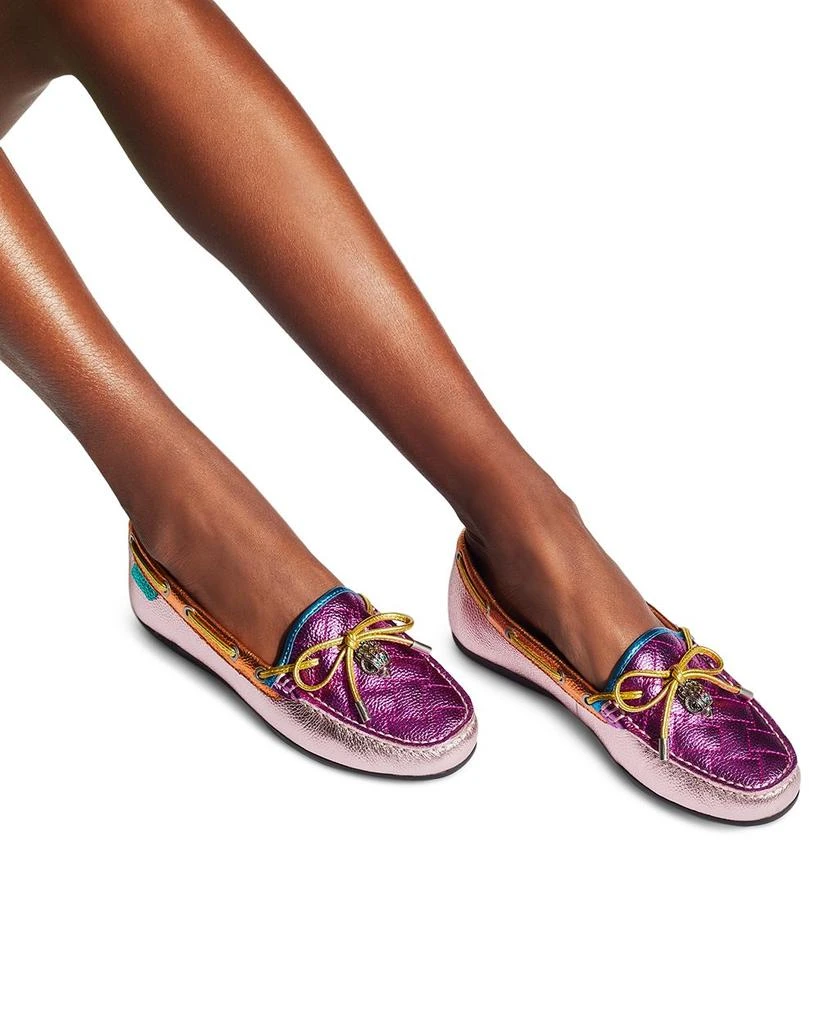 Kurt Geiger Women's Eagle Hardware Boat Moccasins 2