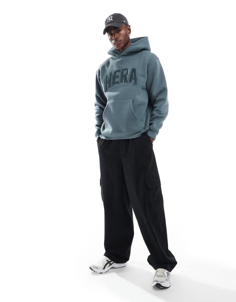 HERA Hera Mens 365 oversized hoodie in sage