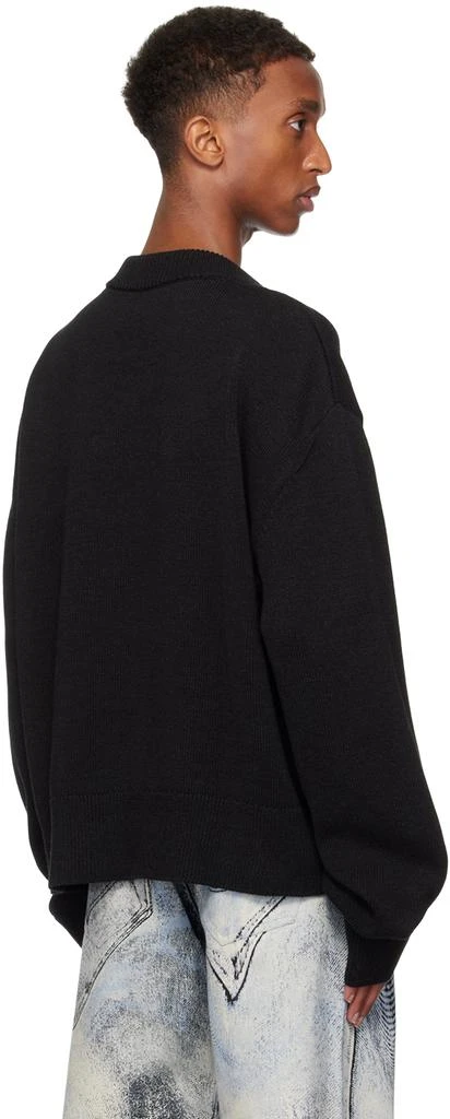 CAMPERLAB Black Melange Knit Sweater 3