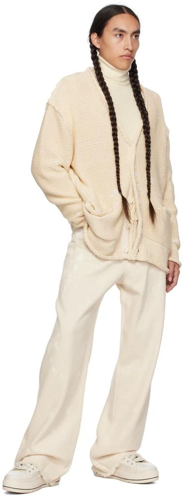R13 Off-White Flat Sleeve Turtleneck 4