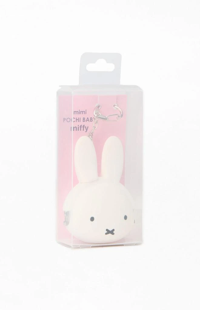 MIFFY White Pochi Baby Coin Purse Keychain 2