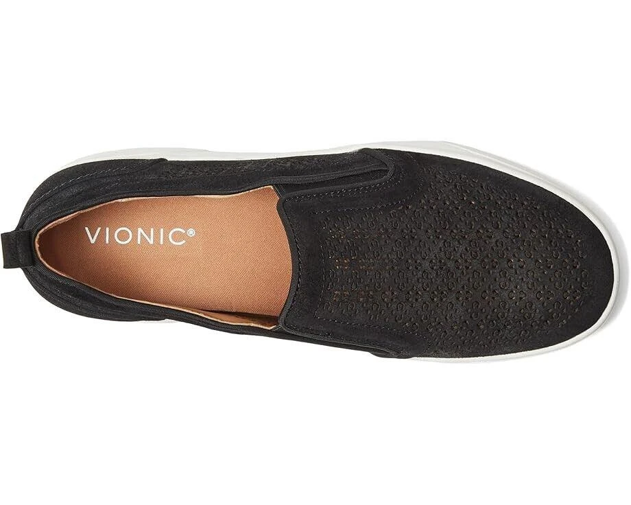 VIONIC Kimmie Perf I4686L1-001 Womens US 9.5 Black Slip On Comfort Shoes ZPO2258 3