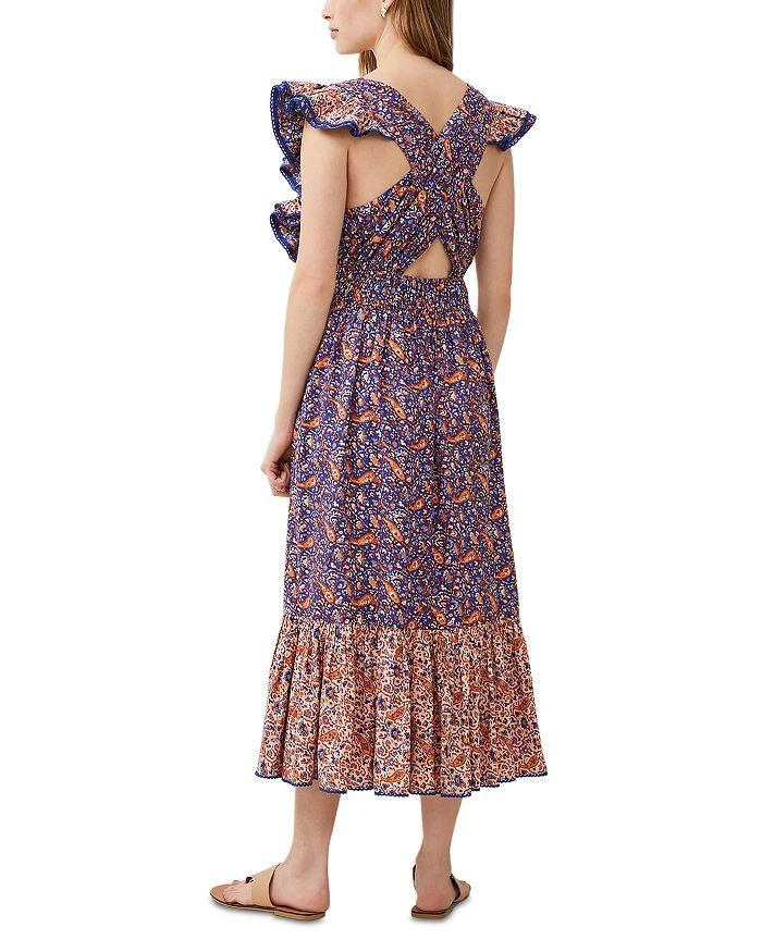 French Connection Anathia Blaire Ruffled Midi Dress 5