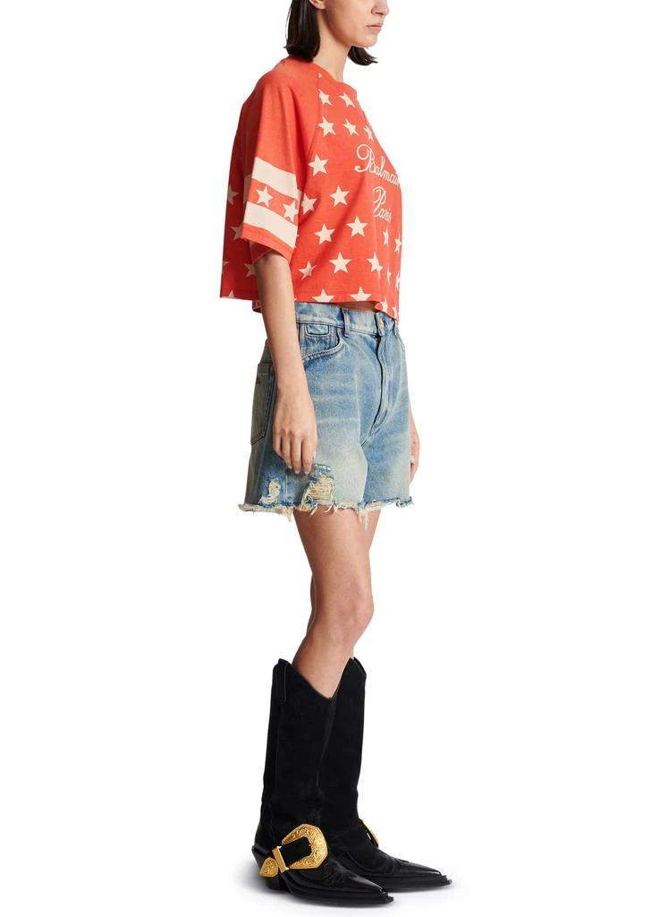 Balmain Balmain Signature Stars T-Shirt 6
