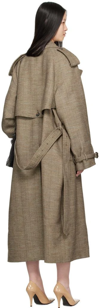 Stella McCartney Beige Belted Trench Coat 3