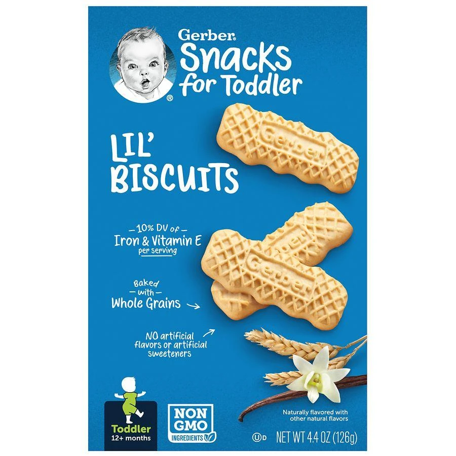 Gerber Lil
 Biscuits Vanilla Wheat