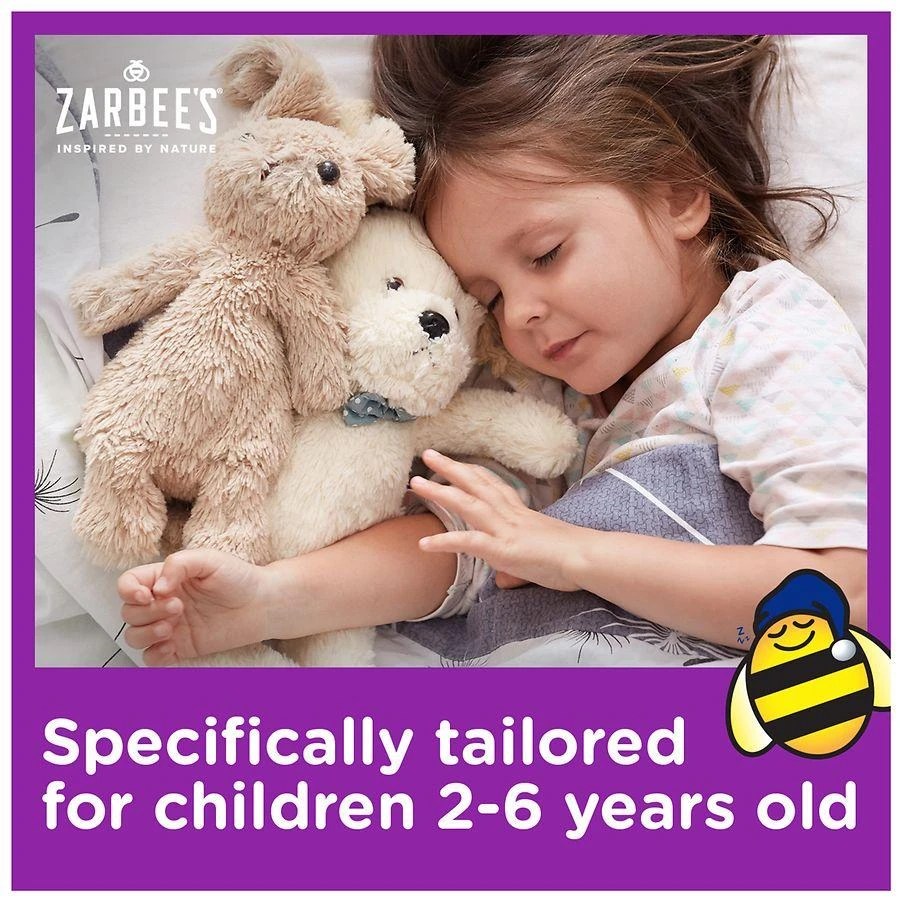 ZarBee's Naturals Children's Night Honey Cough Syrup + Immune Natural Mixed Berry 5
