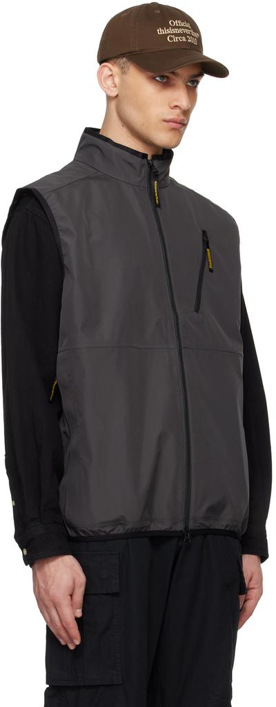 thisisneverthat Black Active Tour Vest
