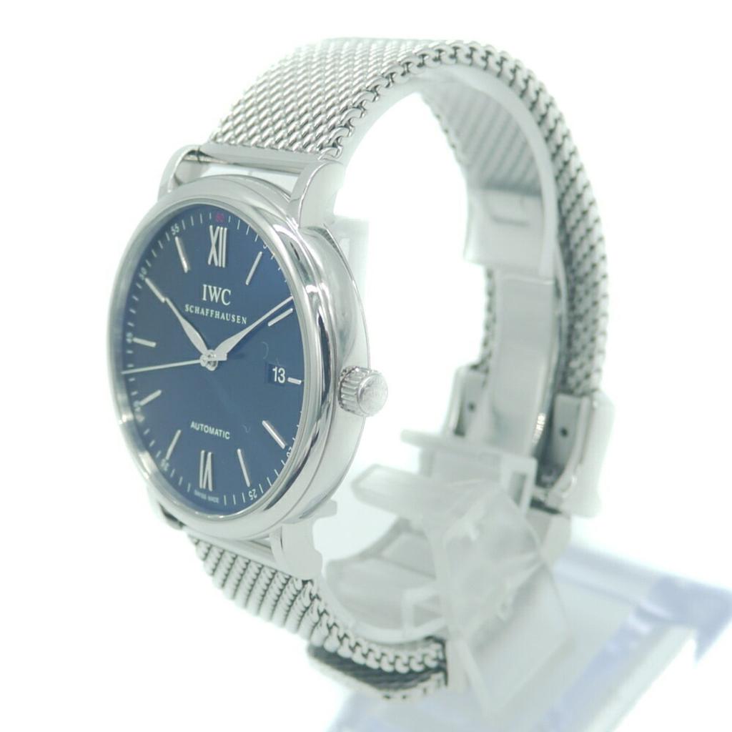 IWC Schaffhausen Iwc Stainless Steel Wristwatch (Pre-Owned)
