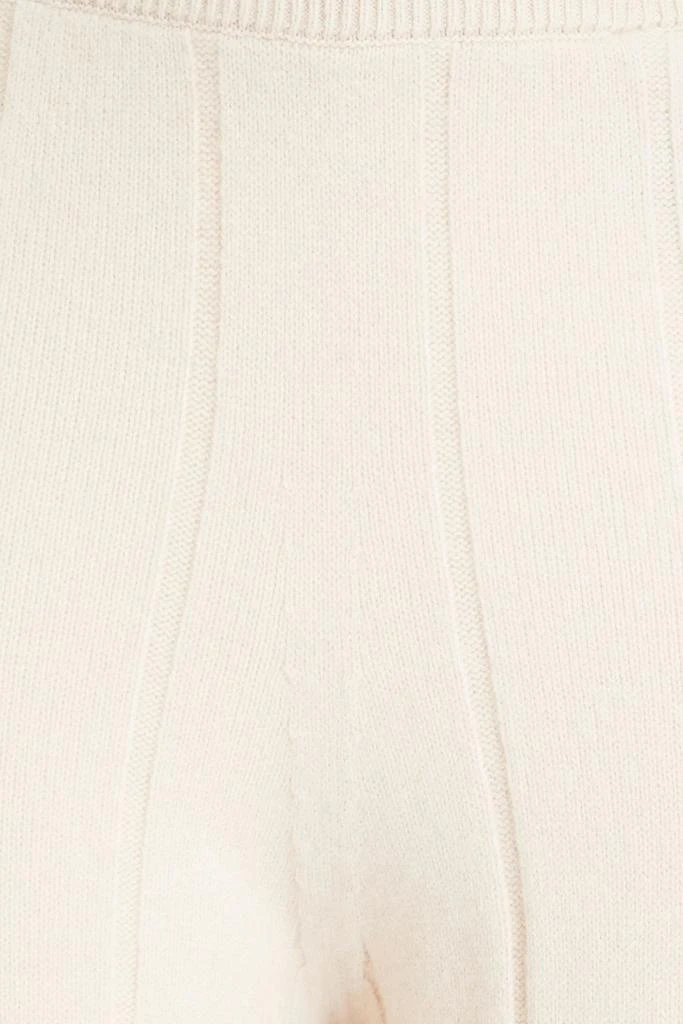Joseph Ribbed merino wool-blend flared pants 4